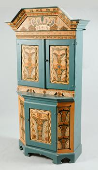 KRONSKÅP, allmoge, 1800-talets början.