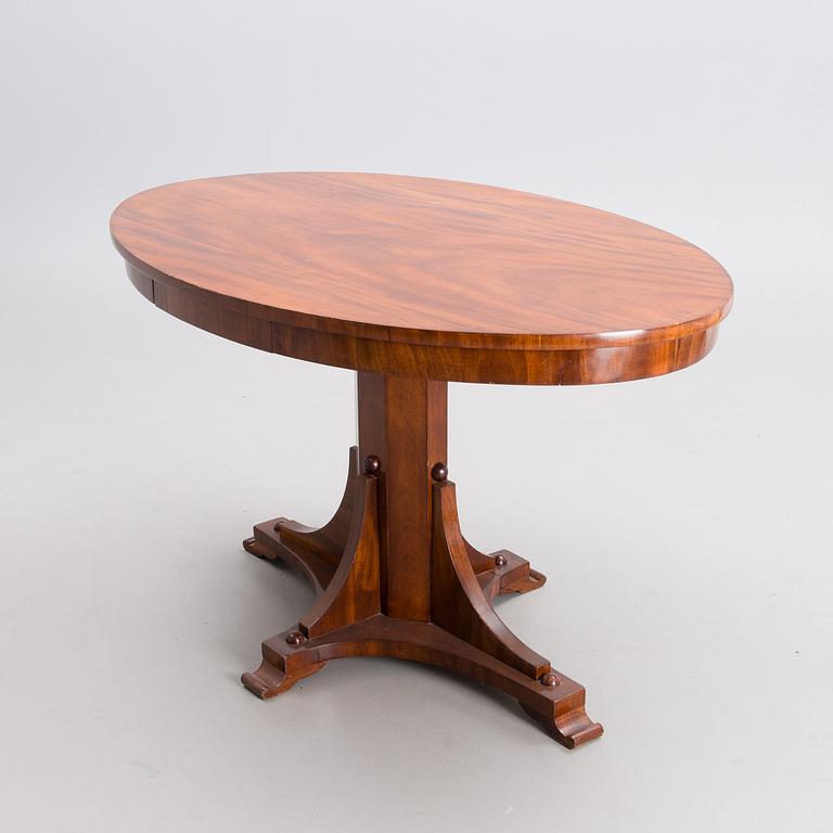 A RUSSIAN TABLE, Biedermeier, middle of the 19th century.