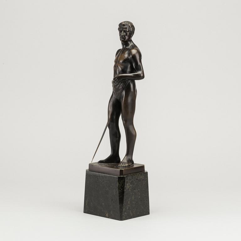 SPRIO SCHWATENBERG, sculpture, bronze signed,