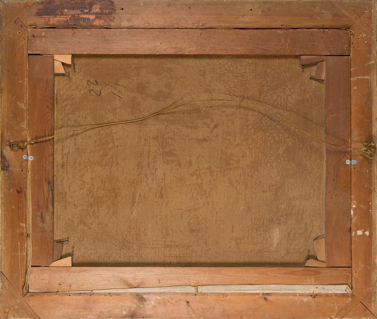 Tuntematon Taiteilija, 1800-luvun loppupuoli, Alexander Laureuksen mukaan, "Kapusiinimunkki ja lapset".