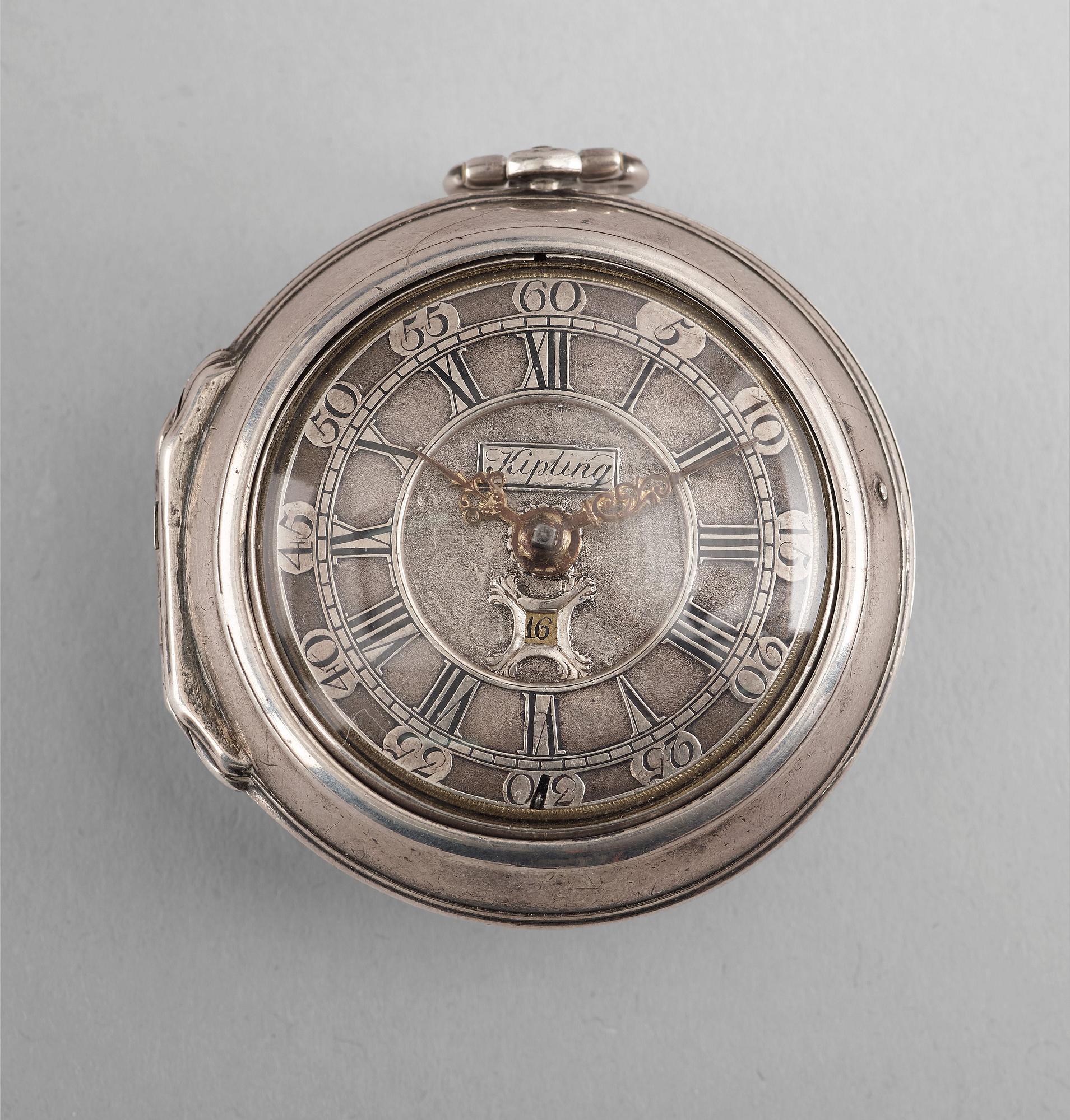 Kipling, fickur, silver, London 1700-tal.