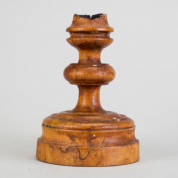 A 1700s candlestick.