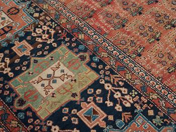 A CARPET. Antique/semi-antique Tabriz. 663 x 412 cm.