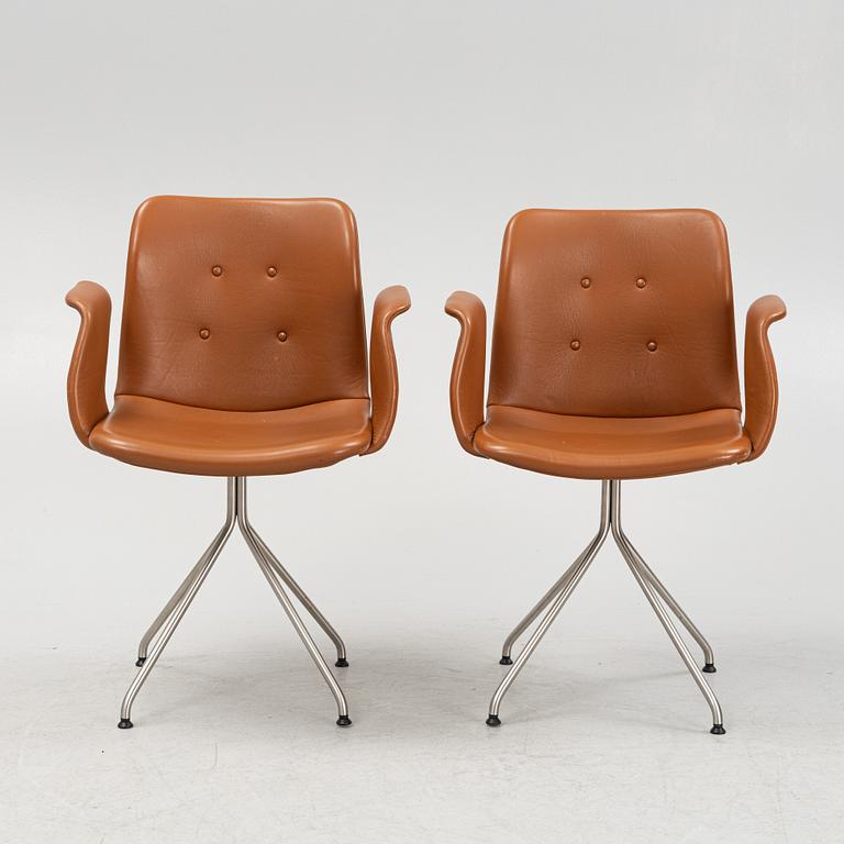 Bent Hansen, armchairs, 6 pcs, "Primum", Denmark.