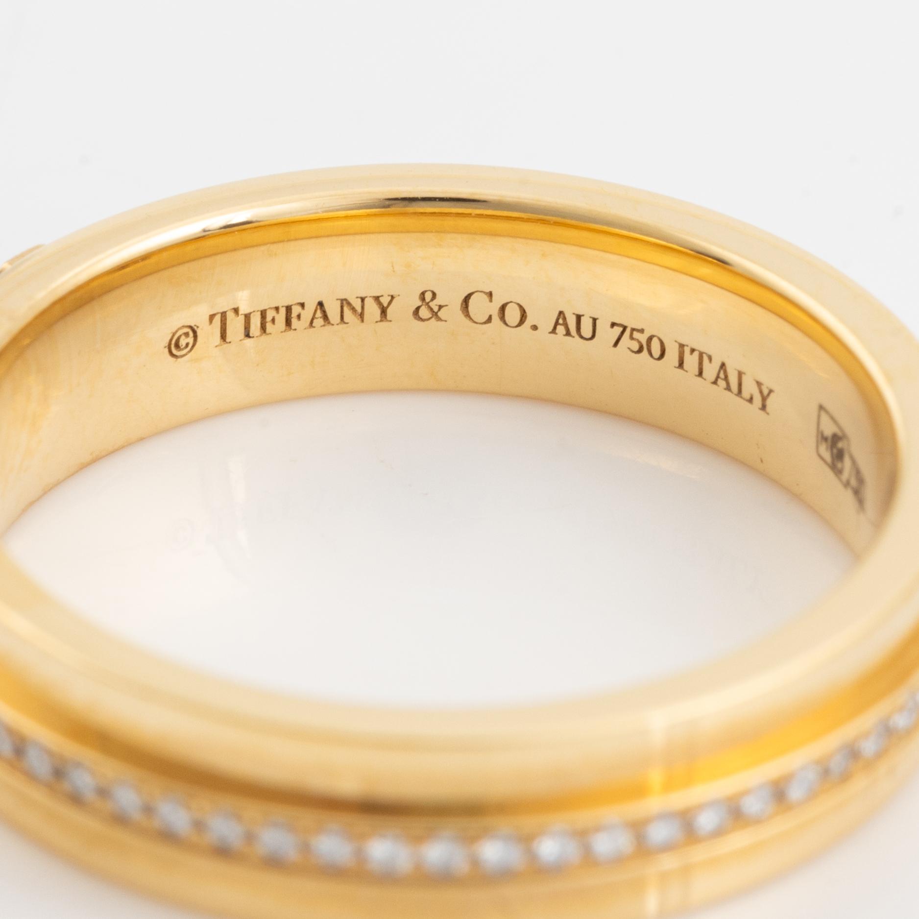 Tiffany & Co, Ring with brilliant-cut diamonds.