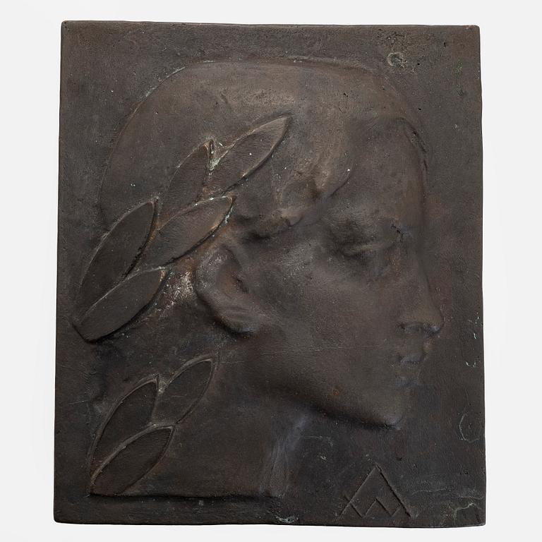 Wäinö Aaltonen, Seppelöity tyttö.