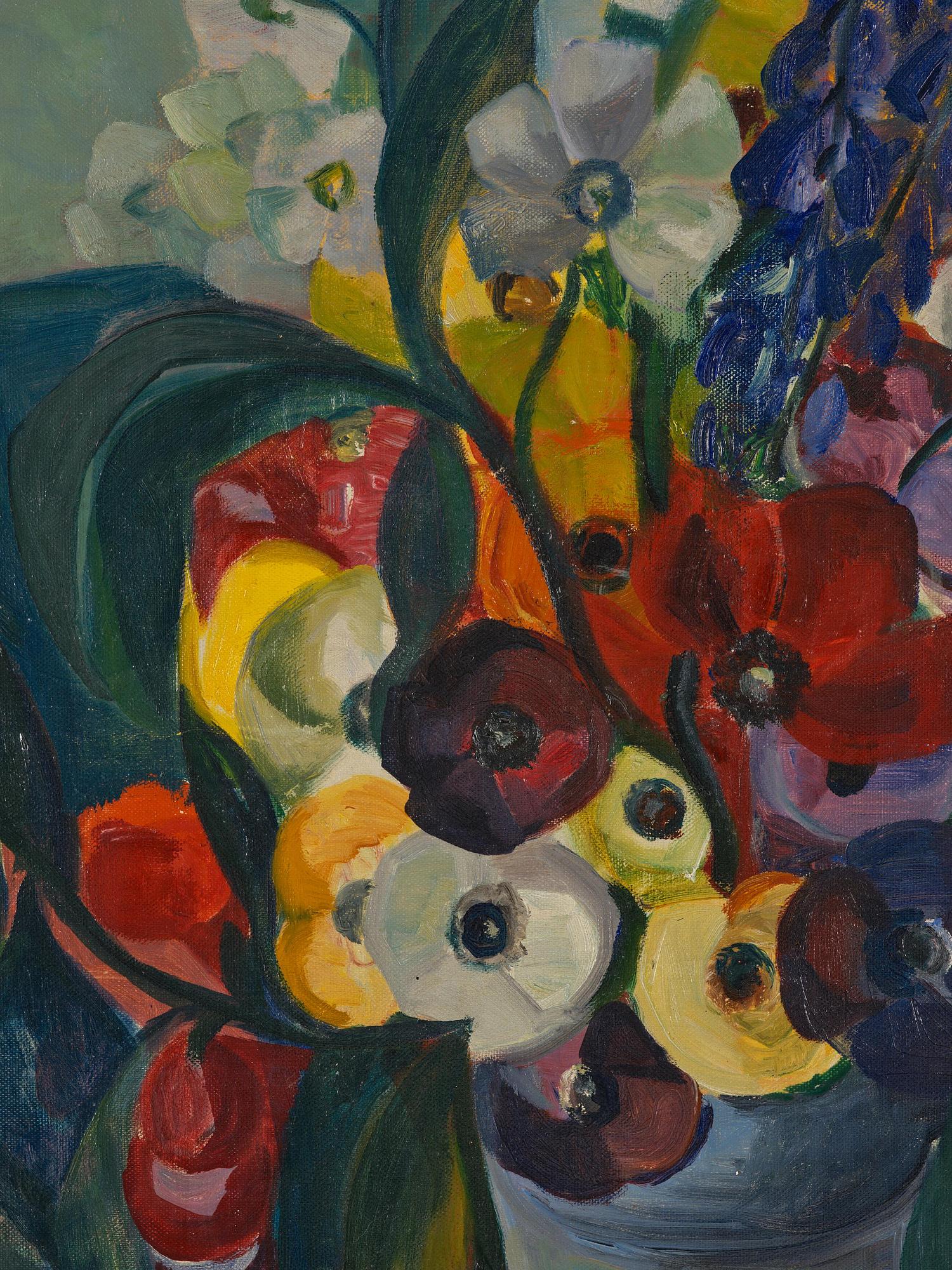 Elsa Ström-Ciacelli, Floral splendour in a vase.