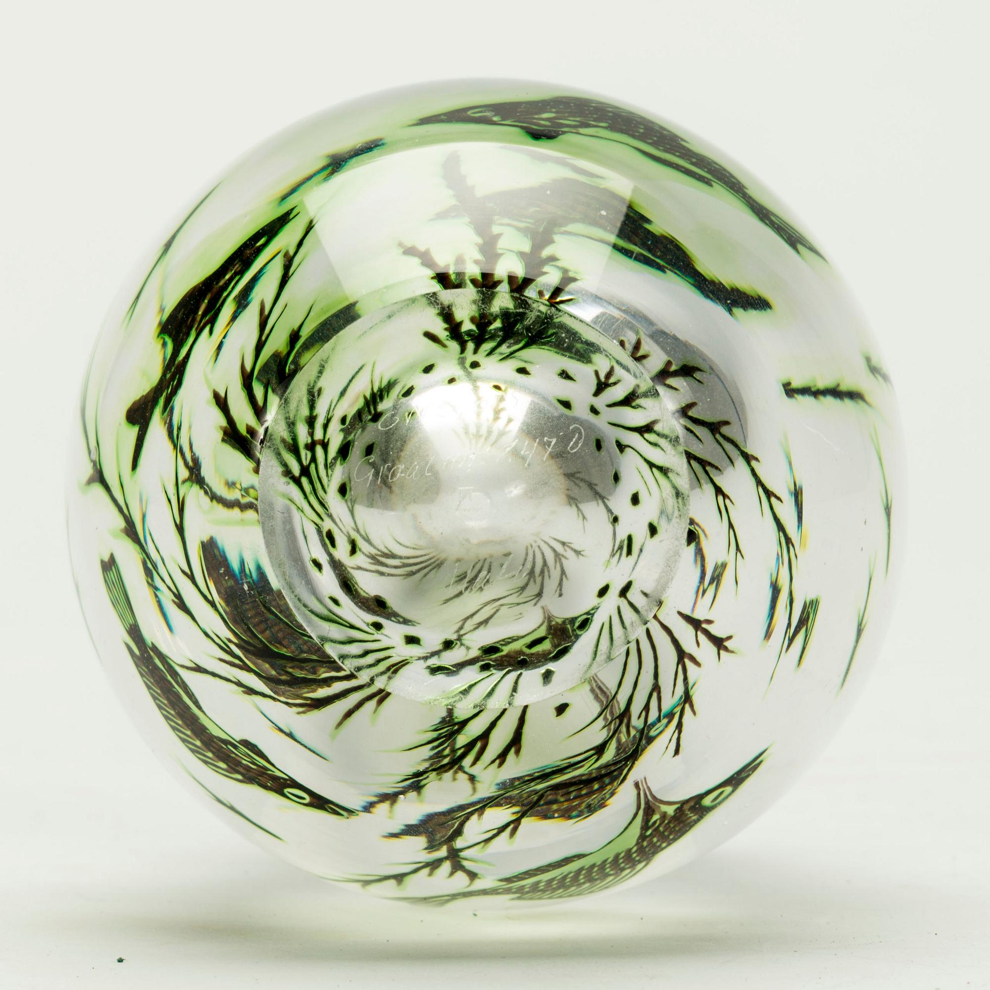 VAS, glas, Edward Hald, Orrefors Graal nr 8470.