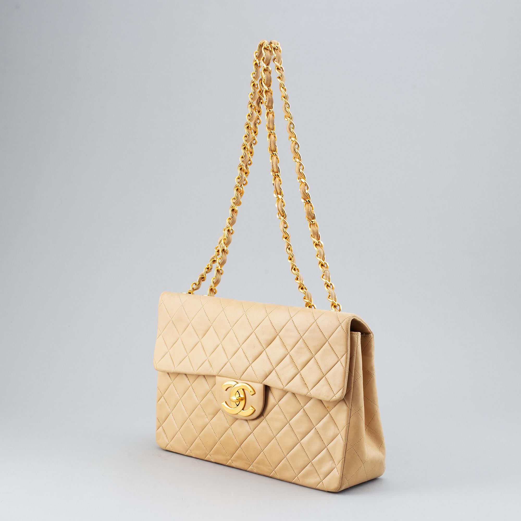 Chanel, 'Single Flap Bag Maxi', 1991-1994.