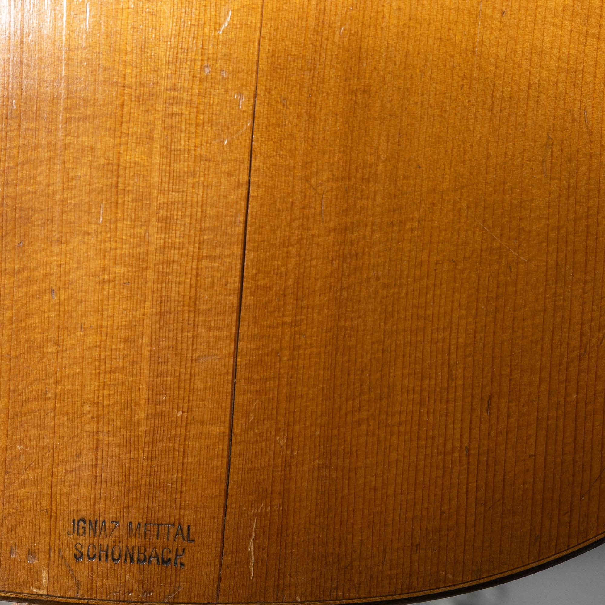 Ignaz Mettal, lute, 20th century, Czechoslovakia.