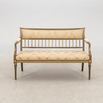 Sofa and four chairs in Neoclassical style, early 20th century.