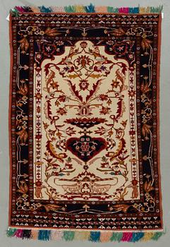 MATTA, Khorasan, part silk. Ca 170x120 cm.