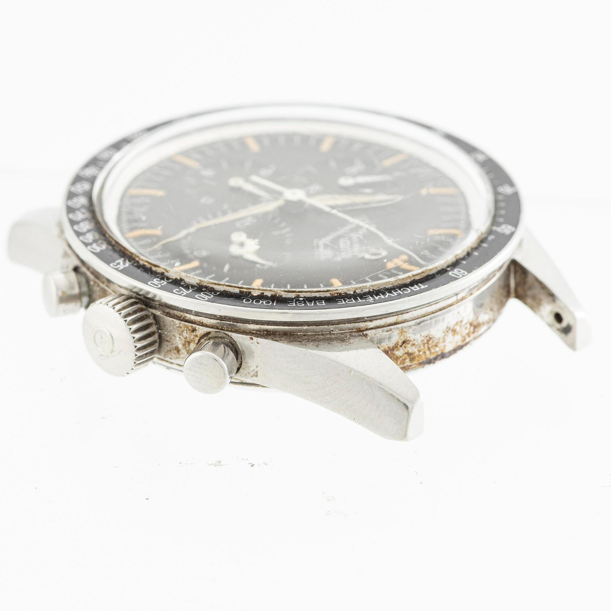 Omega, Speedmaster, "Base 1000", "Tropical Dial", "2998-1", "Naiad crown", ca 1959.