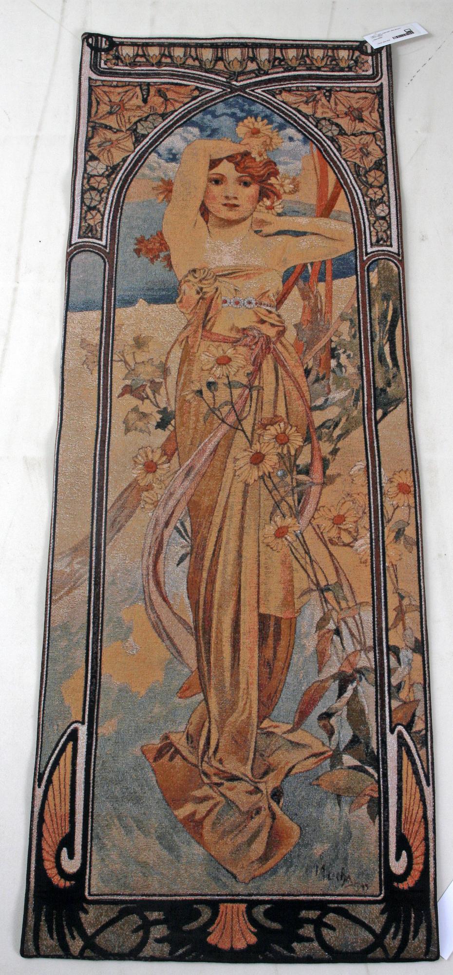 VÄV, jugendstil. efter Mucha. 1900/2000-tal.