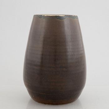 Carl-Harry Stålhane, a unique stoneware vase, Rörstrand 1960.