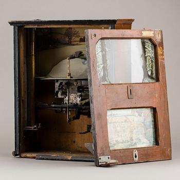 AMUSEMENT MACHINE, early 20th century.