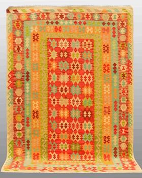 A CARPET, Kilim, ca 294 x 204 cm.