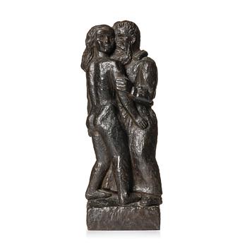 540. Bror Hjorth, "Rodin och hans musa" (Rodin and his muse).