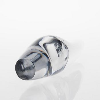 TIMO SARPANEVA, GLASSKULPTUR. Orkidé. Sign. Timo Sarpaneva -56.