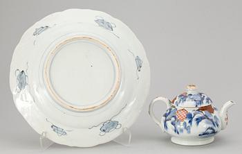 PARTI PORSLIN, 3 delar, Japan, 1800-1900-tal.