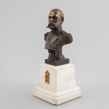 Bust depicting Oscar II.