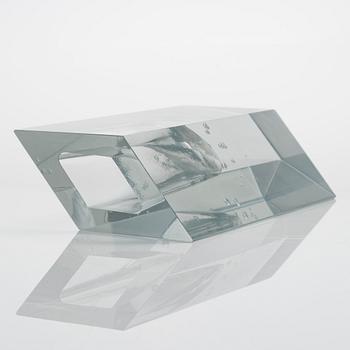 Timo Sarpaneva, an art object, 'Kohinoor', signed Timo Sarpaneva, Iittala 1981.