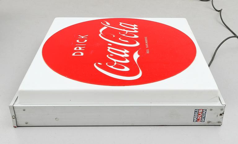 REKLAMSKYLT, Coca Cola, 1900-talets andra hälft.