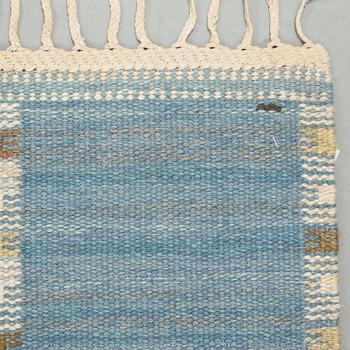 Barbro Nilsson, MATTO, "Falurutan, Duhs", flat weave, ca 220,5 x 146,5 cm, signed AB MMF BN.