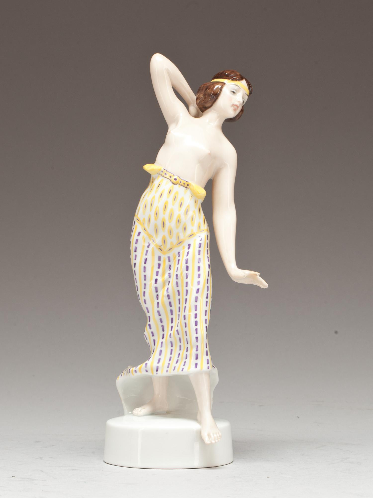 FIGURIN, porslin. Rosenthal sign. Boehs.