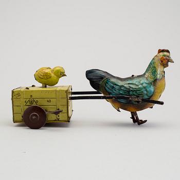 A tinplate GIK-GAK by EBO (Hans Eberl), Germany, 1920s.