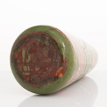 ALFRED WILLIAM FINCH, A ceramic vase, signed A.W.F. Iris, Finland. Around the turn of the 20th Century.