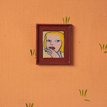 Marie-Louise Ekman, "Hemma hos en apa II".