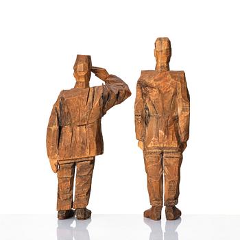 Axel Petersson Döderhultarn, "Beväringsmönstring", (7).