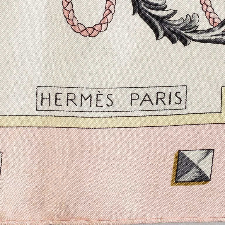 SCARF, Hermès, "les Clefs", issued 1965.