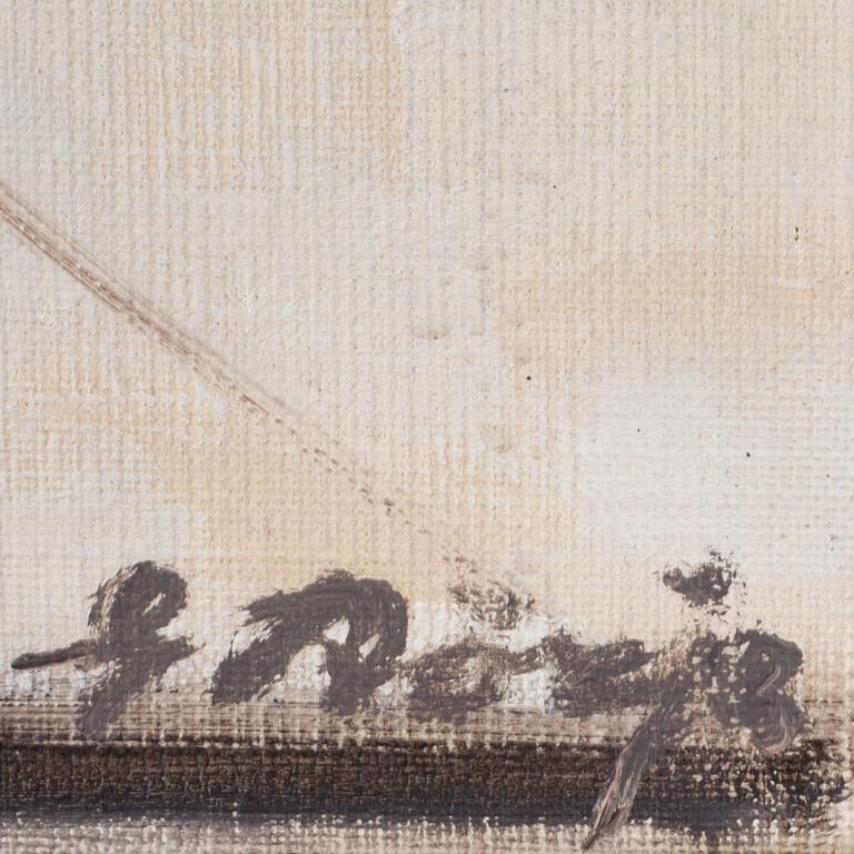 GIDEON BÖRJE, olja på duk, signerad.