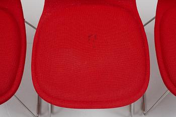 Jasper Morrison, stolar, 6 st, "Hi Pad", Cappellini, Italien.