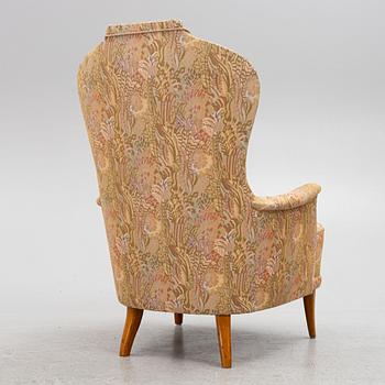 Carl Malmsten, armchair, "Farmor". Second half of the 20th century.