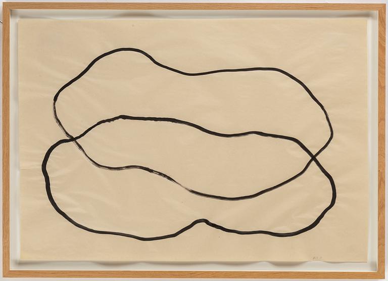 Malin Gabriella Nordin, ink on paper signed and dated -14.