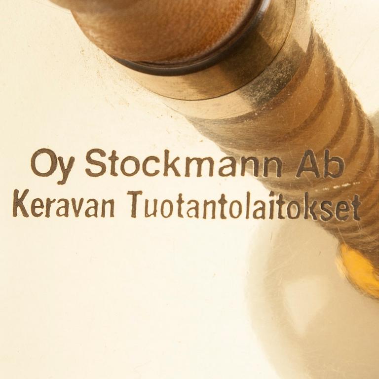 BORDSLAMPA, mässing, Lisa Johansson-Pape, Orno, 1950-tal.