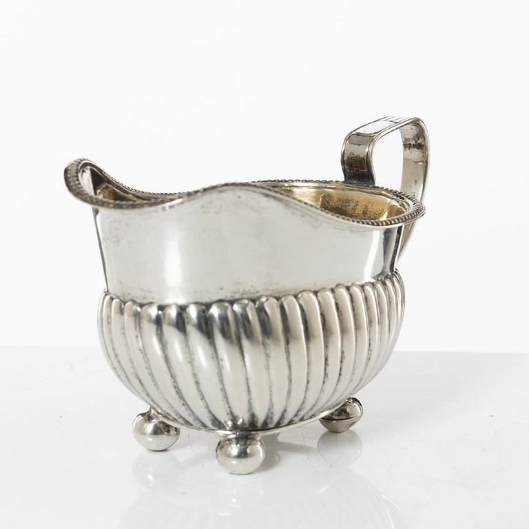 Johan Malmstedt, gräddkanna, silver, Göteborg 1815.
