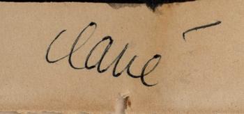ANTONI CLAVÉ, mixed media, signed.