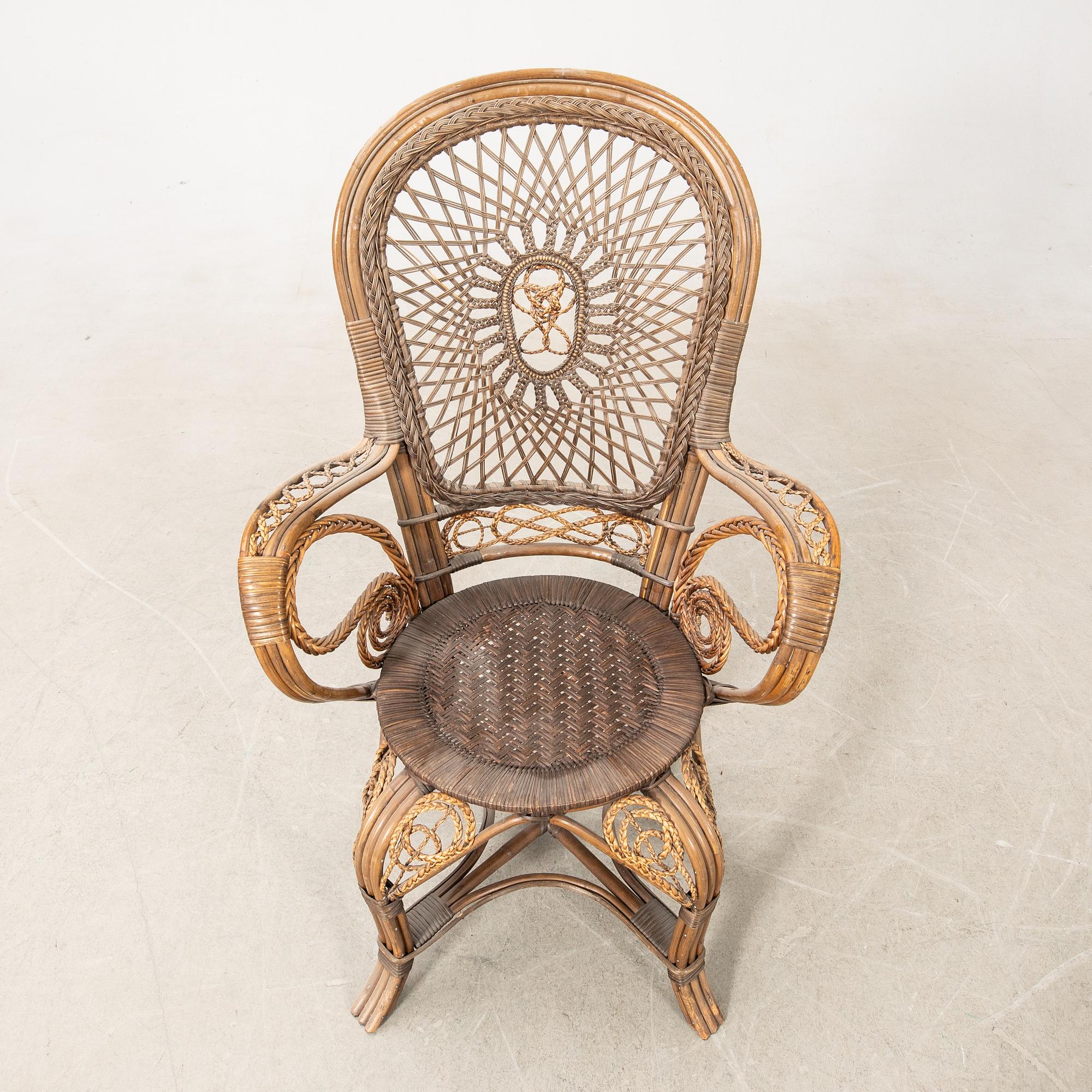 Korgstol 1900-talets andra hälft.