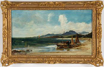 EDWIN JOHN ELLIS, oil on canvas, signed.