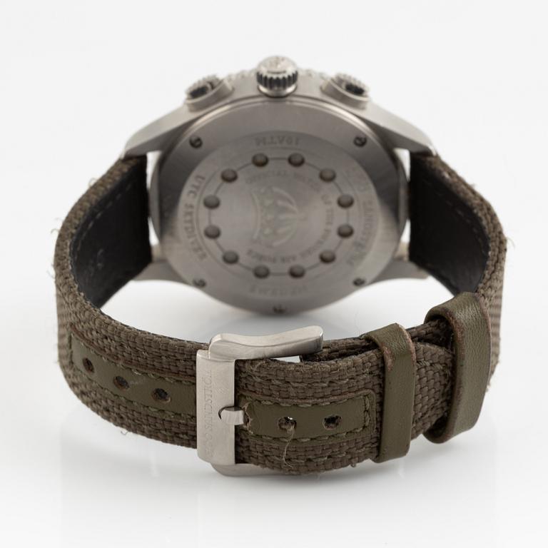 Sjöö Sandström, UTC Skydiver, "Karlsfälts Collection", "Official watch Swedish Airforce", wristwatch, 44 mm.