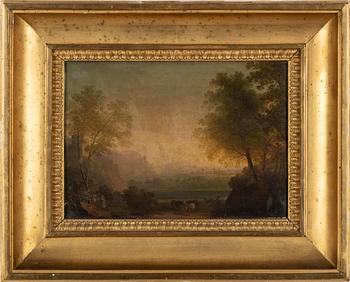 Carl Samuel Graffman, tillskriven, Pastoralt landskap.