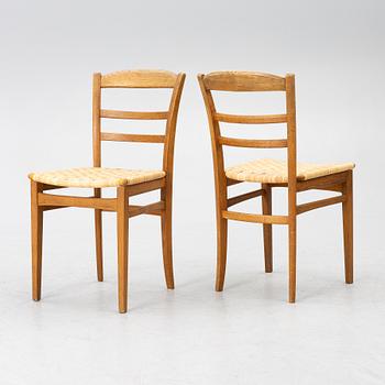 Carl Malmsten, five 'Jöns' chairs.