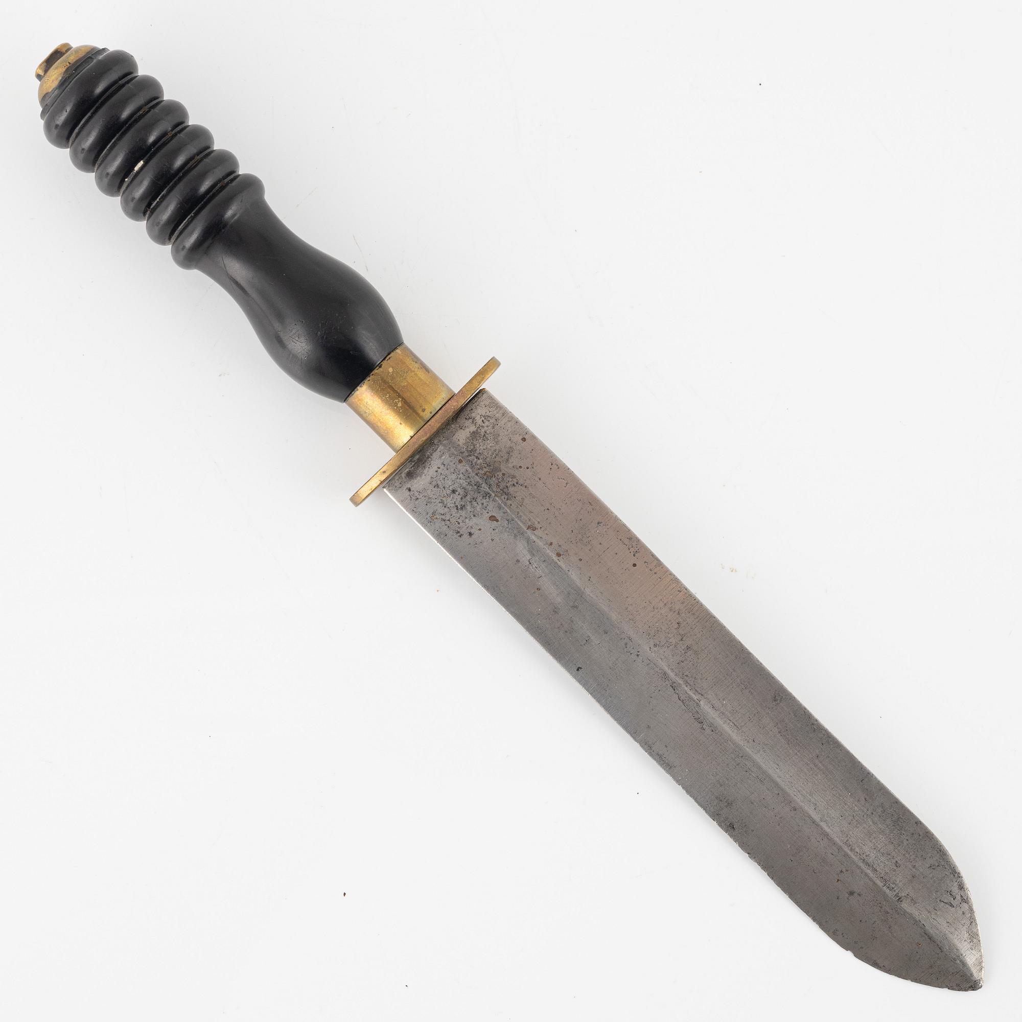Adiving knife, Siebe Gorman & Co, early 20th century.