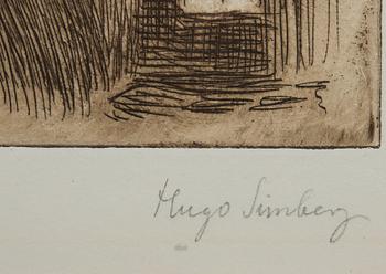 Hugo Simberg, "MALLI LÄMMITTELEE".