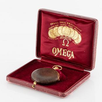 Omega, pocket watch, hunter, 53.5 mm.