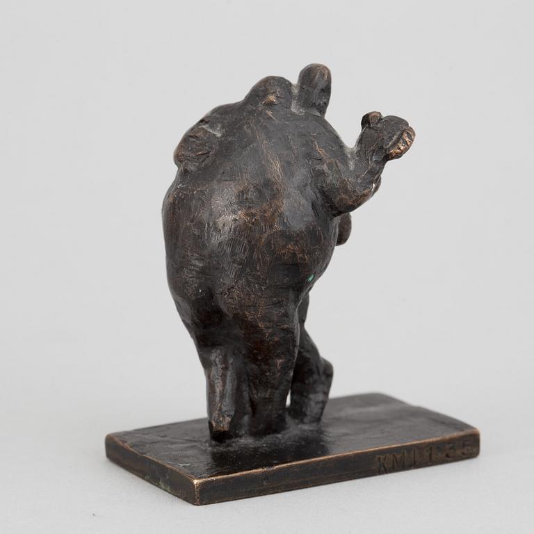 Keld Moseholm-Jörgensen, Sculpture. Bronze. Signed and numbered. Height 7 cm.